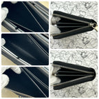 Louis Vuitton Epi Zippy Wallet Noir — view 8
