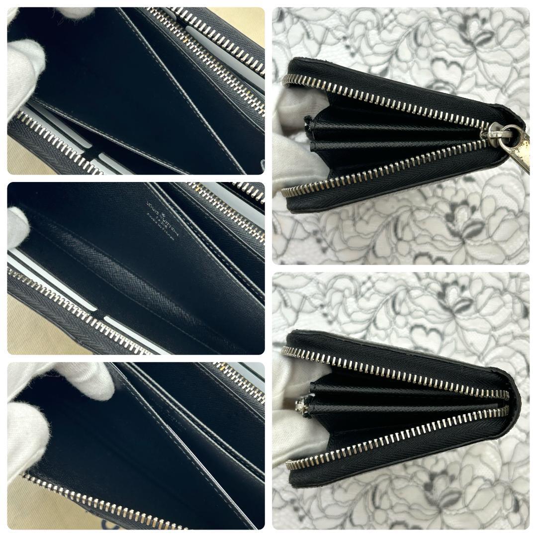 Louis Vuitton Epi Zippy Wallet Noir — view 8