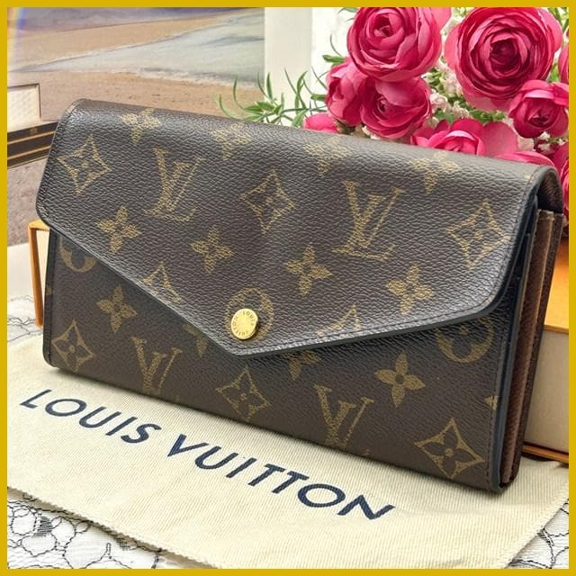 Louis Vuitton Monogram Portefeuille Sarah Wallet