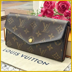Louis Vuitton Monogram Portefeuille Sarah Wallet