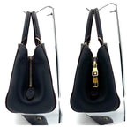 Louis Vuitton Montaigne BB Monogram Empreinte Navy Handbag — view 7