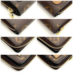 Louis Vuitton Monogram Giant Portefeuille Lou Brown Wallet W/ — view 8