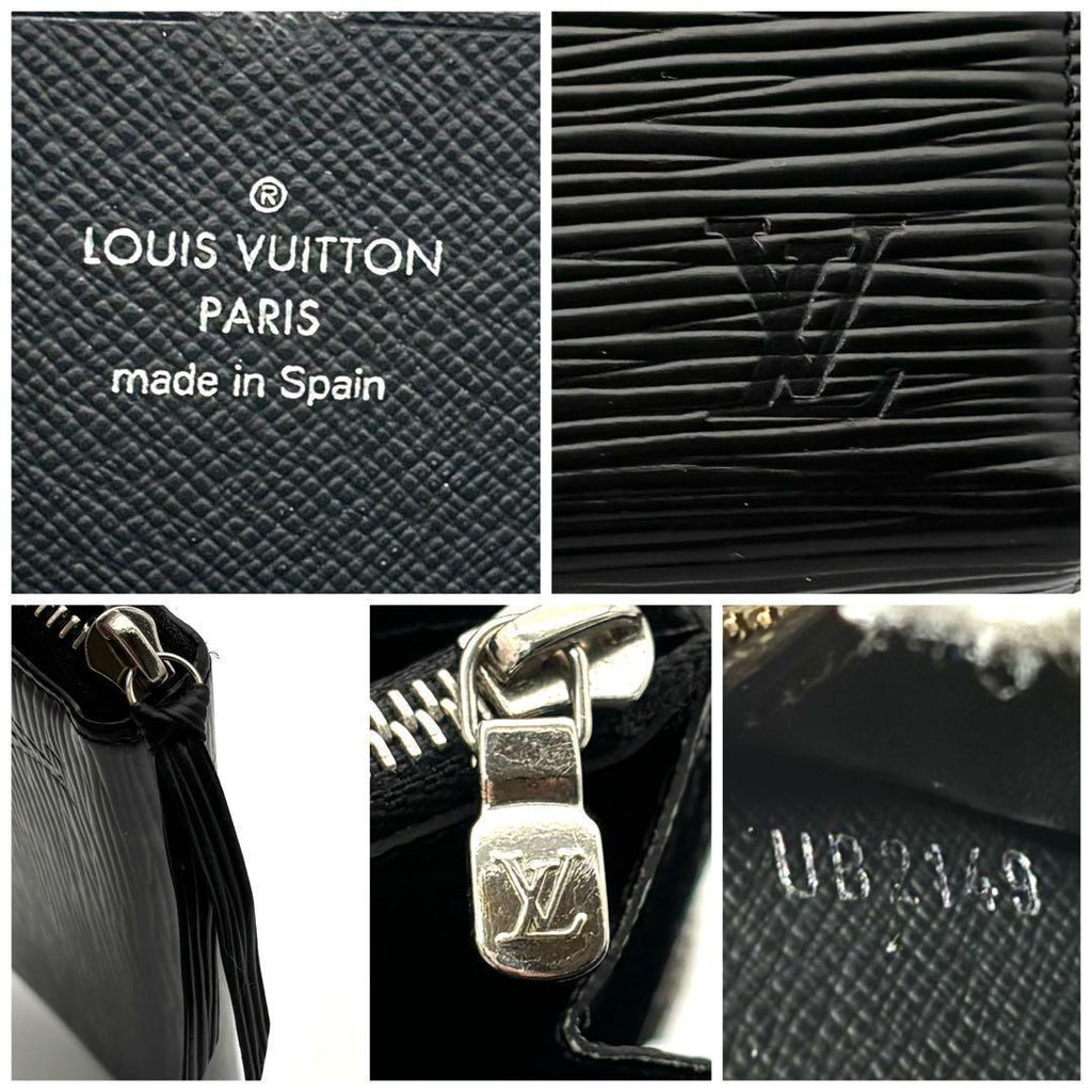 Louis Vuitton Epi Portefeuille Clemence Zip Around Wallet — view 9