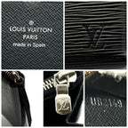 Louis Vuitton Epi Portefeuille Clemence Zip Around Wallet — view 9