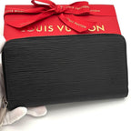 Louis Vuitton Wallet Epi with IC Zippy Black