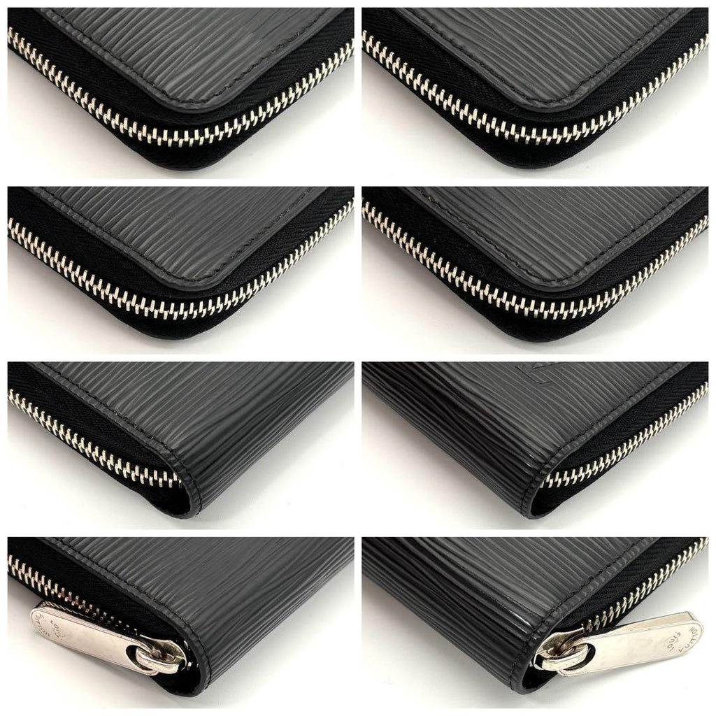 Louis Vuitton Wallet Epi with IC Zippy Black — view 8