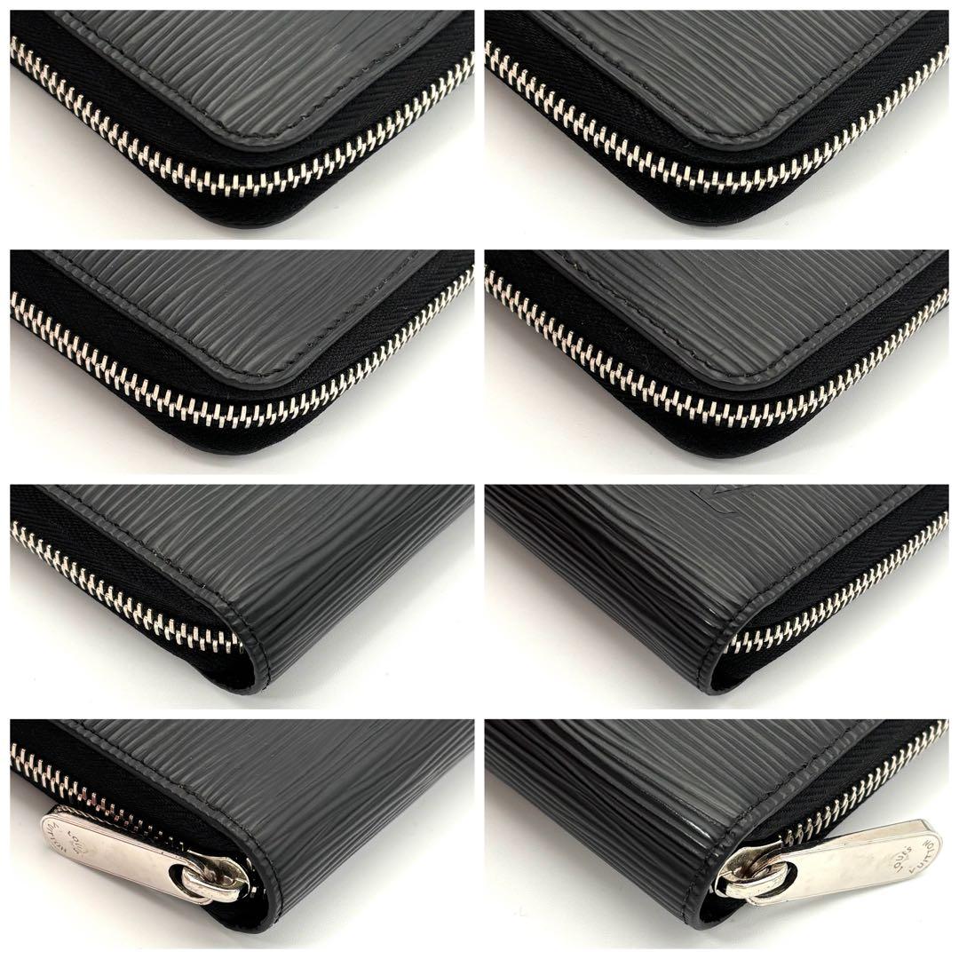 Louis Vuitton Wallet Epi with IC Zippy Black — view 8