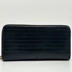 Dior Homme Zip Around Wallet Leather Logo CD — view 2