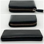 Dior Homme Zip Around Wallet Leather Logo CD — view 4