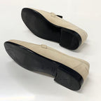 Hermes D'estaing Suede Kelly Hardware Loafers Beige — view 7