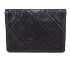 Chanel Quilted CC Logo Lambskin Card Case Mini — view 3