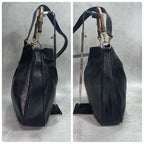 Gucci Shoulder Bag 2-Way Bamboo Black Leather — view 7