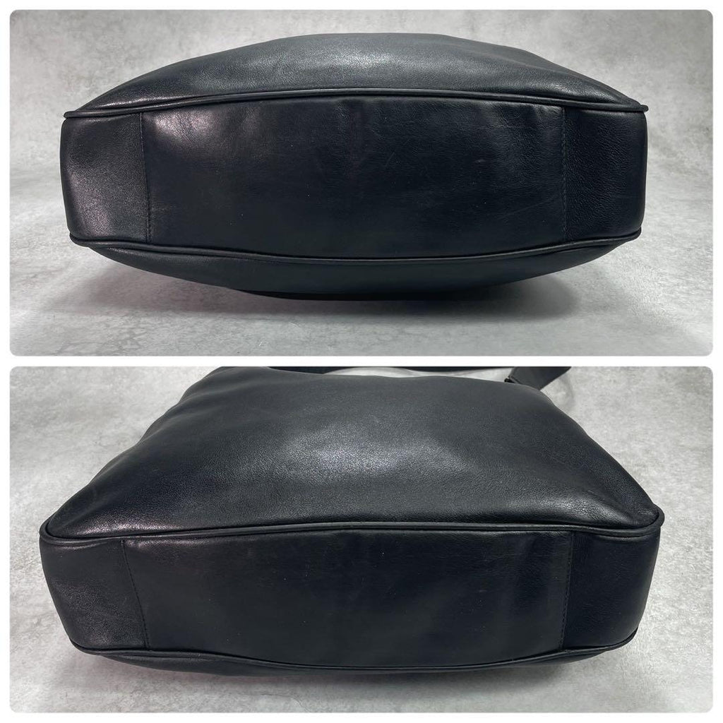 Gucci Shoulder Bag 2-Way Bamboo Black Leather — view 8