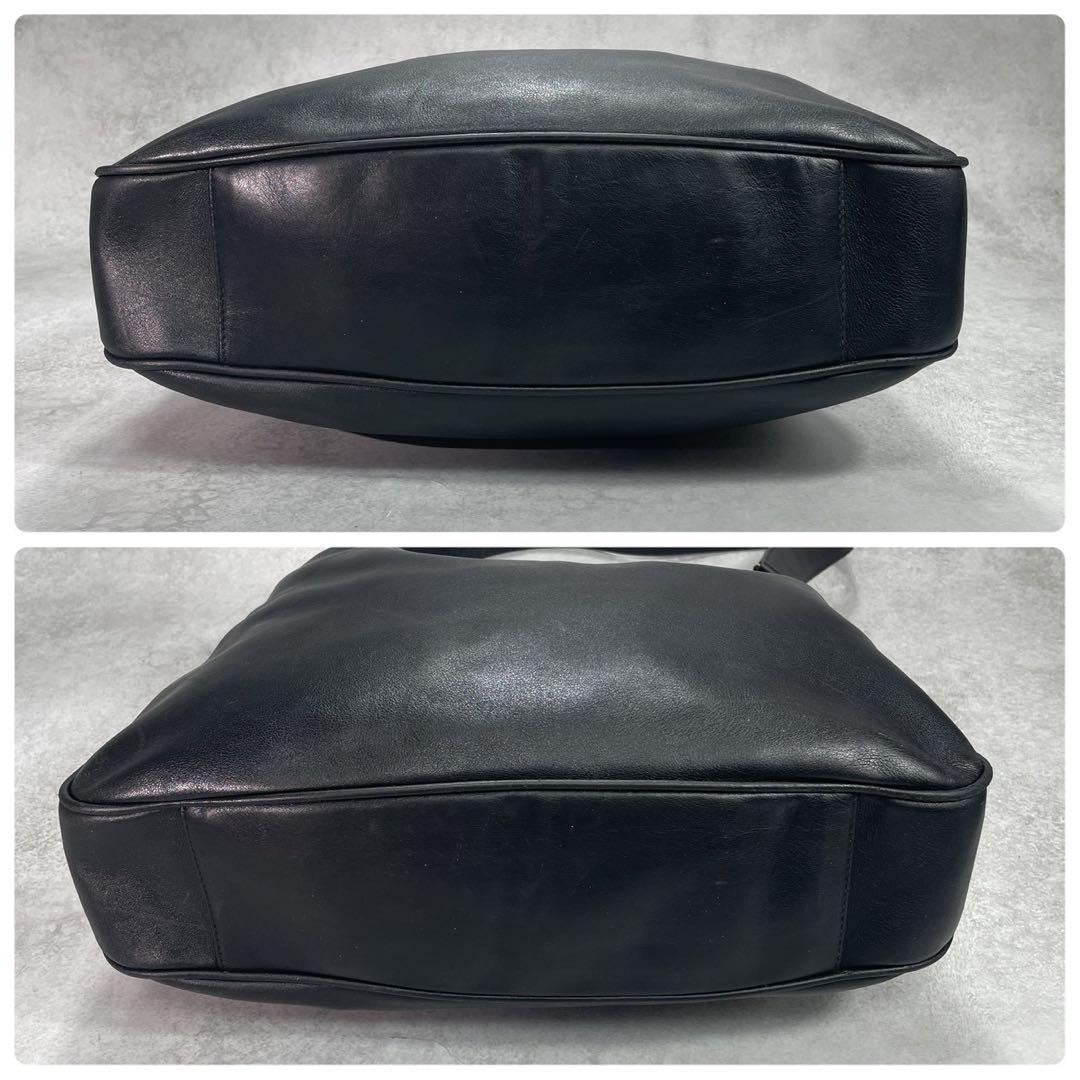 Gucci Shoulder Bag 2-Way Bamboo Black Leather — view 8