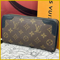 Louis Vuitton Monogram Retiro Zippy Wallet