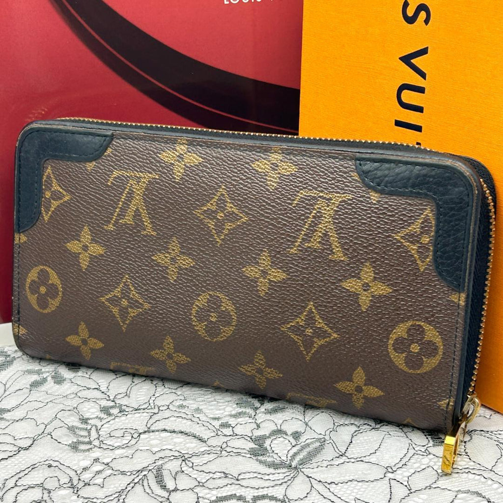 Louis Vuitton Monogram Retiro Zippy Wallet — view 2