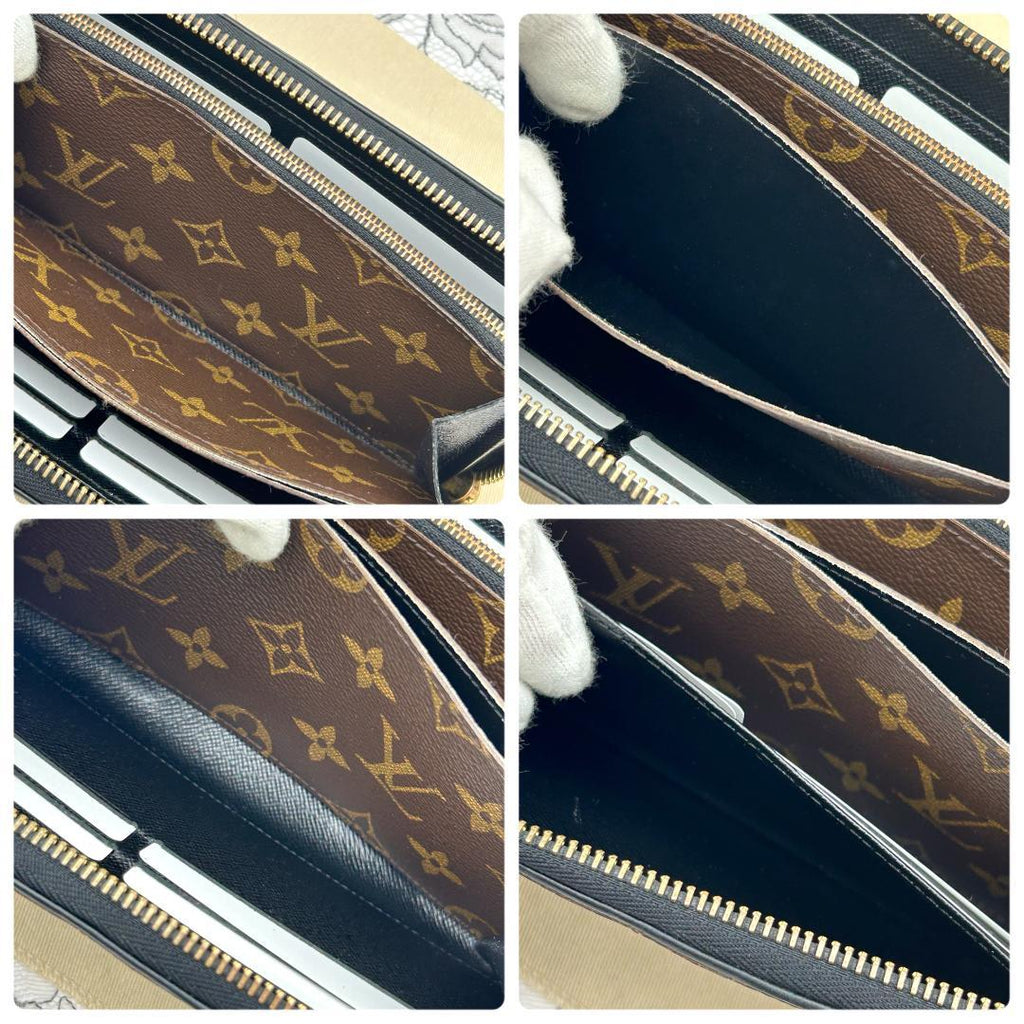 Louis Vuitton Monogram Retiro Zippy Wallet — view 7