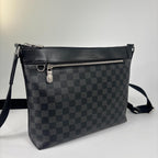 Louis Vuitton Super Damier Graphite Mick PM NM Shoulder — view 3