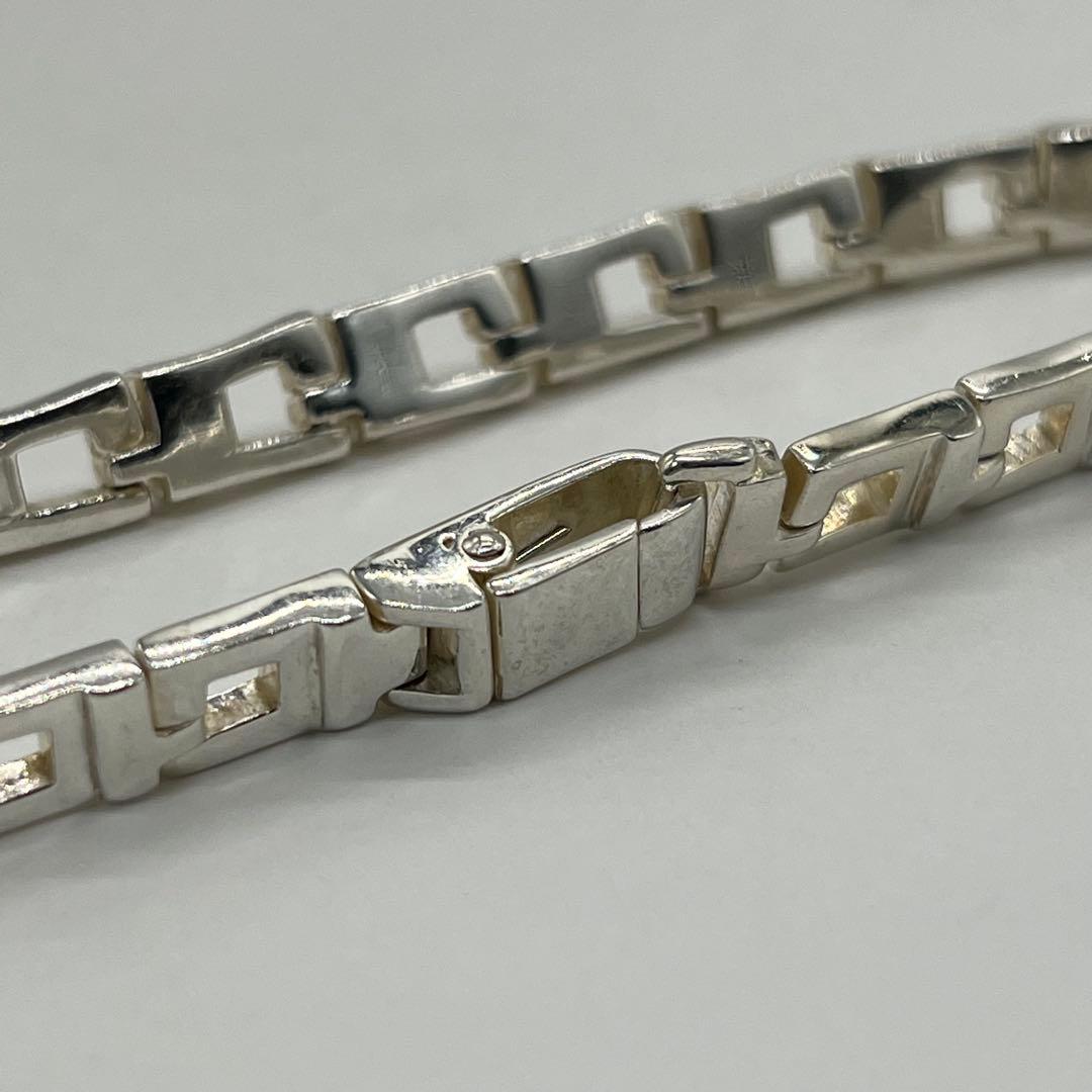 Gucci G Shape Bracelet SV 925 Vintage — view 6