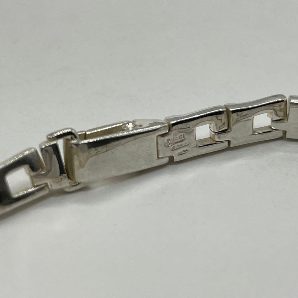 Gucci G Shape Bracelet SV 925 Vintage — view 7
