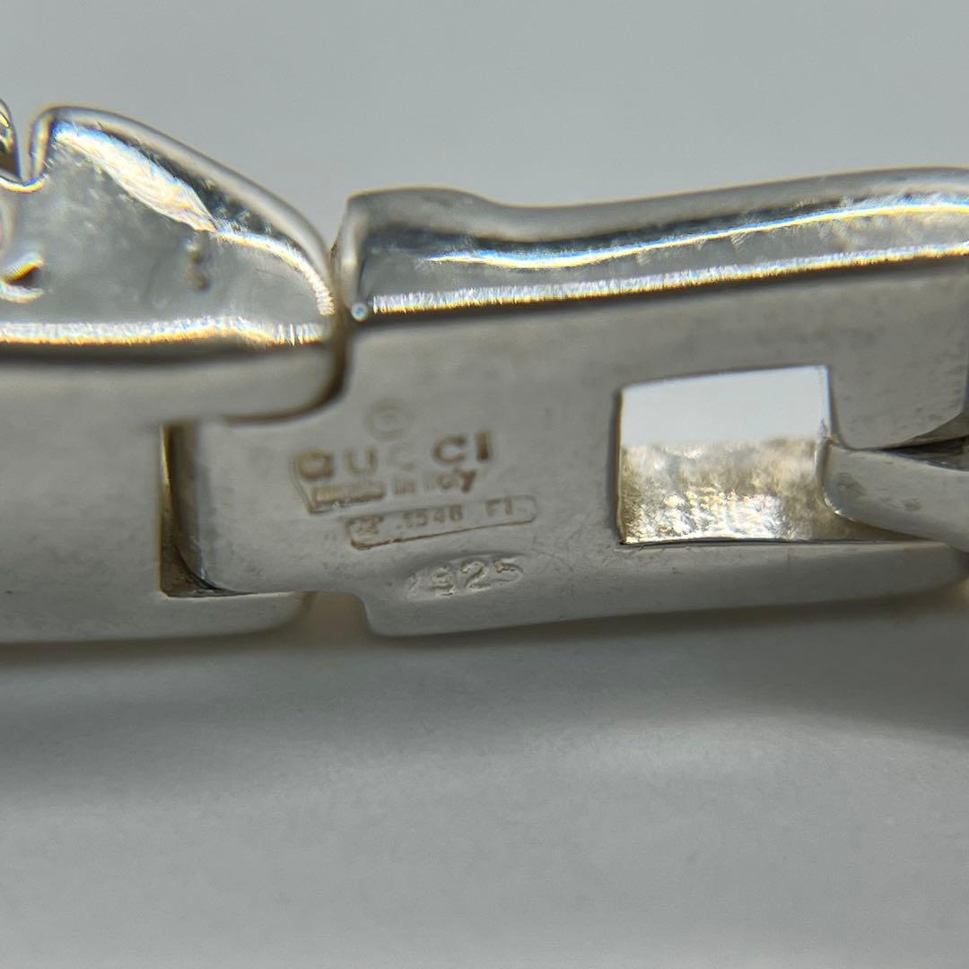 Gucci G Shape Bracelet SV 925 Vintage — view 9