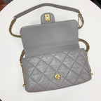 Chanel Quilted Lambskin CC Logo Pearl Turnlock Bag — view 7