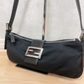 Fendi Mamma Bucket Cotton Jersey Black
