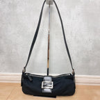 Fendi Mamma Bucket Cotton Jersey Black — view 3