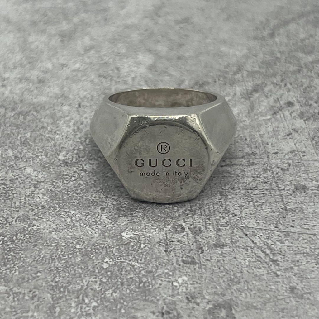 Gucci Hexagon Signet Ring