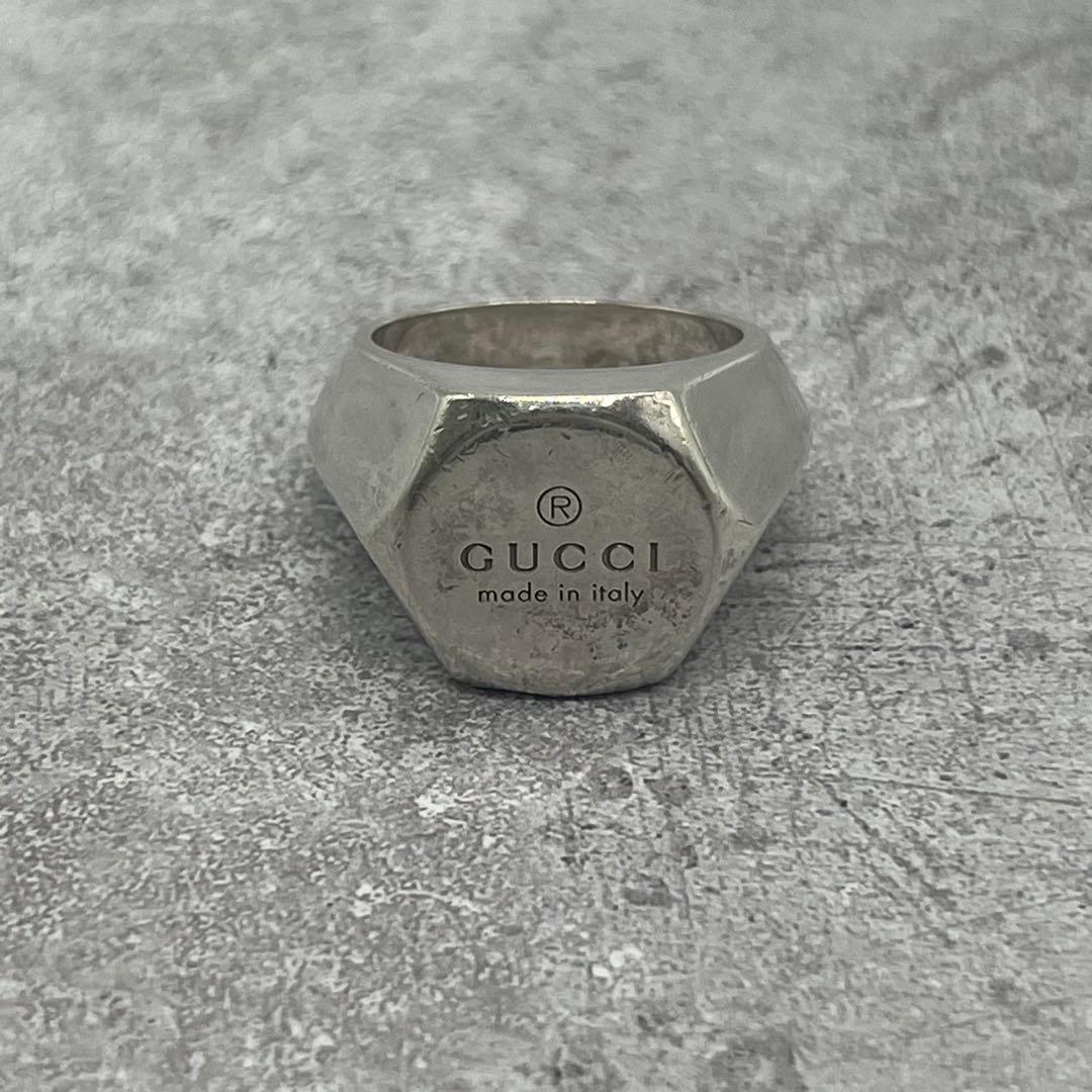 Gucci Hexagon Signet Ring