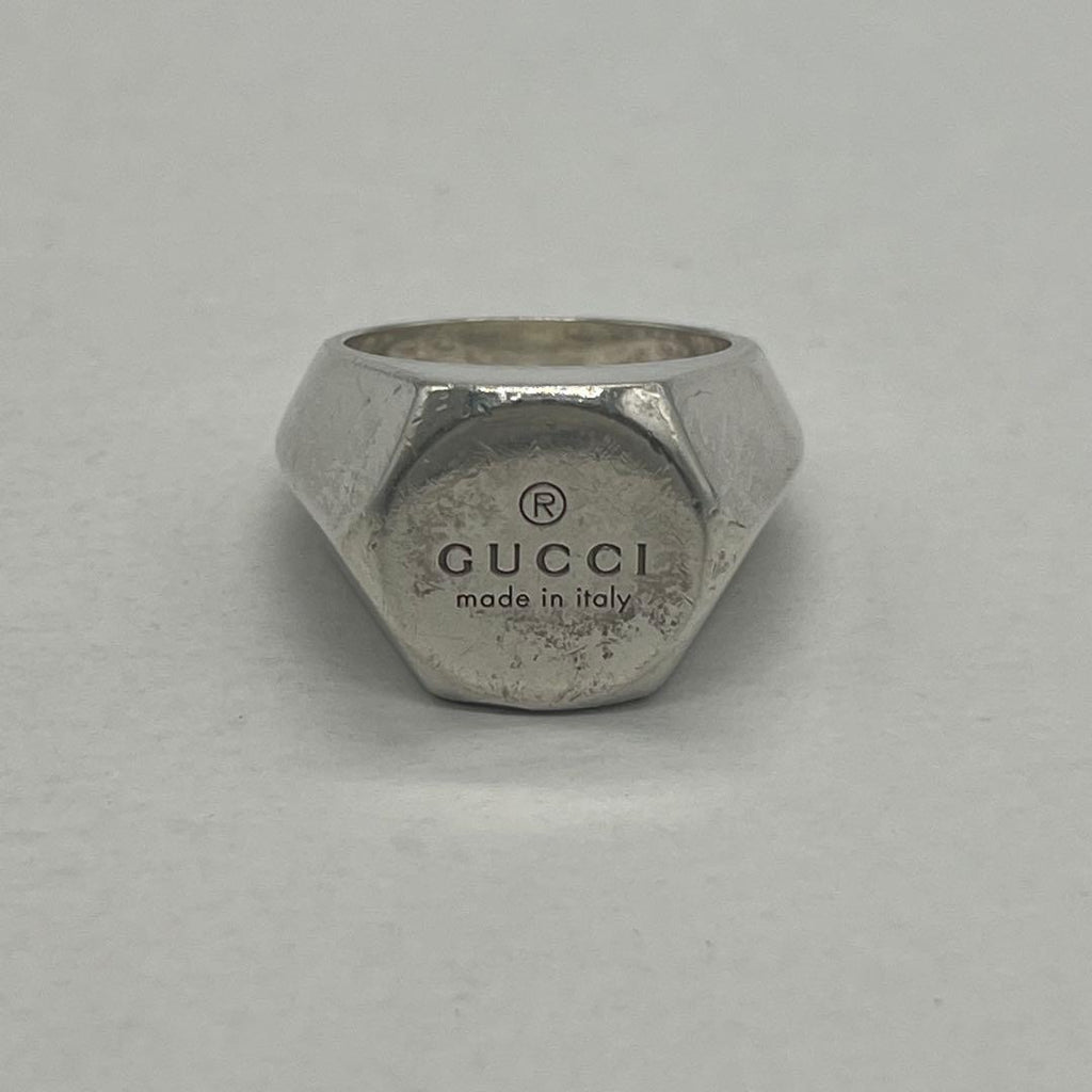 Gucci Hexagon Signet Ring