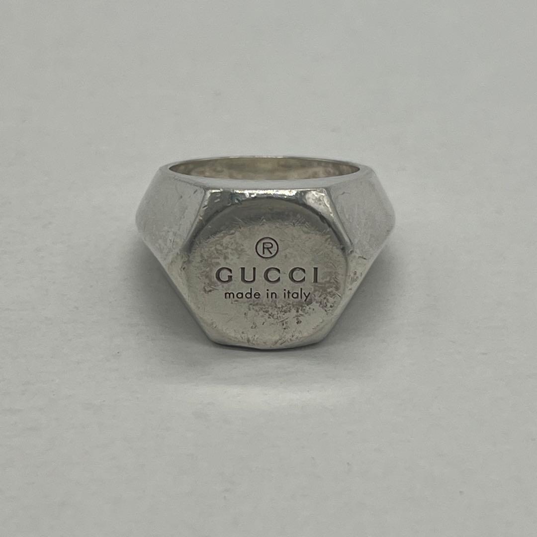 Gucci Hexagon Signet Ring