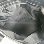 Gucci GG Tote Black Logo Leather Canvas — view 5