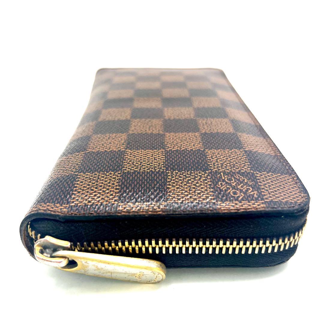 Louis Vuitton Rose Velours Zippy Wallet Damier — view 4