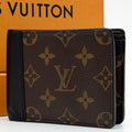 Louis Vuitton Portefeuille Multiple Macassar Monogram Wallet
