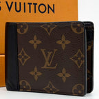 Louis Vuitton Portefeuille Multiple Macassar Monogram Wallet