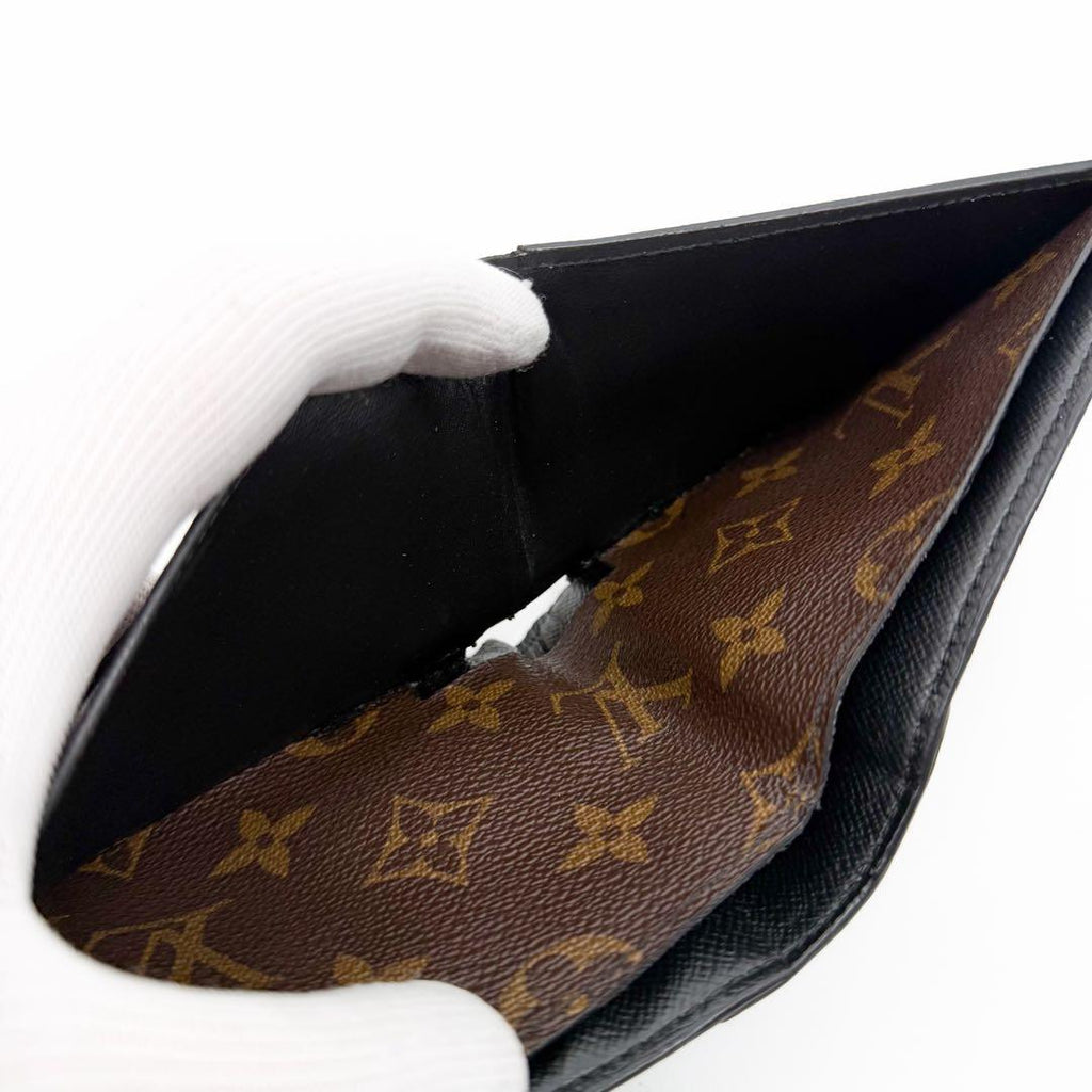 Louis Vuitton Portefeuille Multiple Macassar Monogram Wallet — view 8
