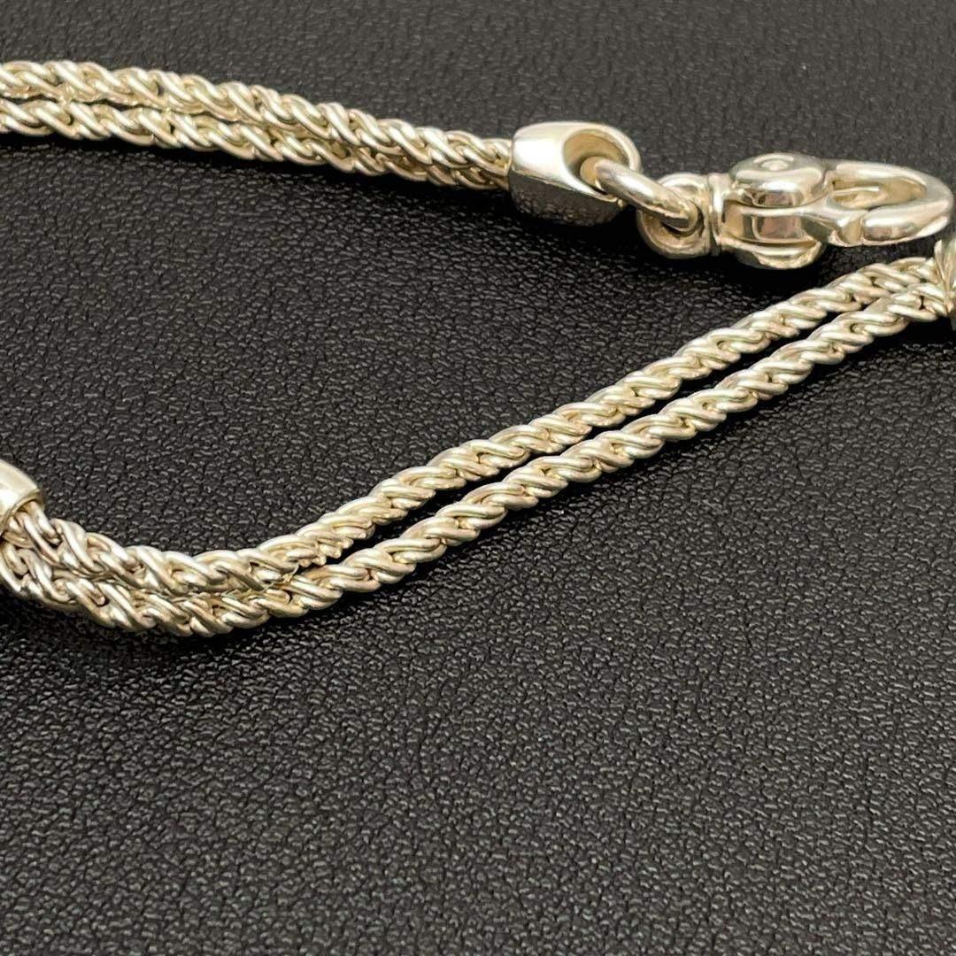 Tiffany & Co Bracelet Bangle Center Knot Double Rope — view 4