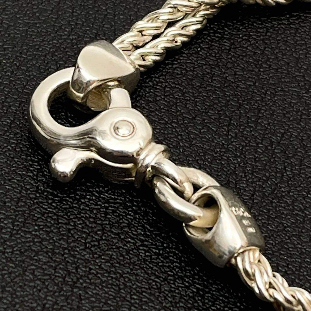 Tiffany & Co Bracelet Bangle Center Knot Double Rope — view 9