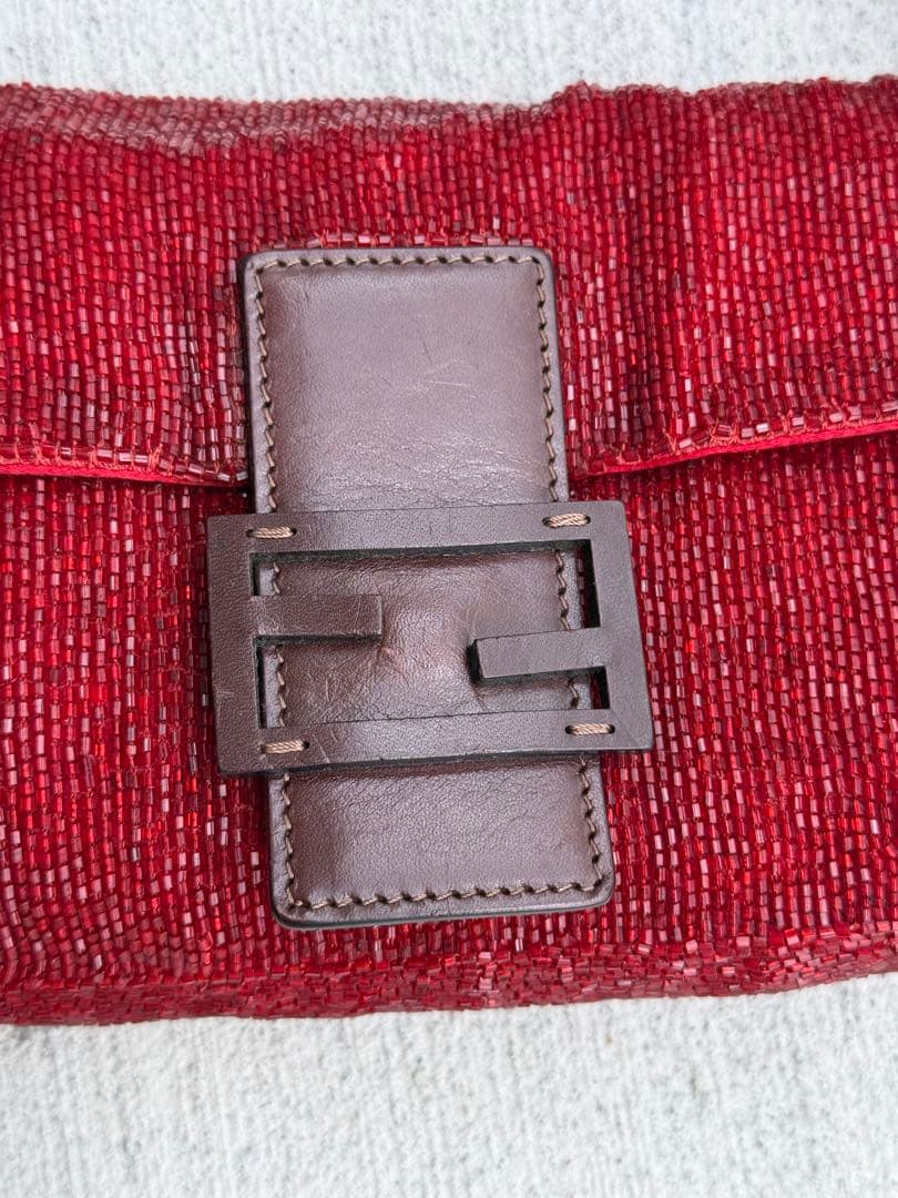 Fendi Beads Baguette Shoulder Bag — view 5