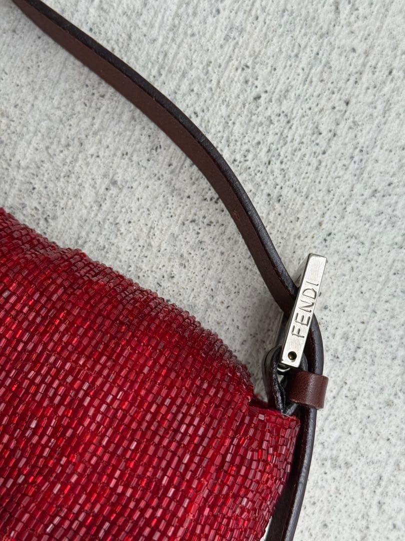Fendi Beads Baguette Shoulder Bag — view 7