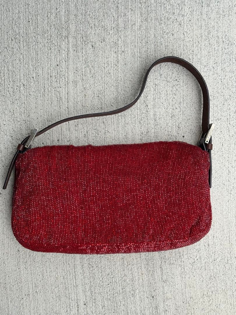 Fendi Beads Baguette Shoulder Bag — view 8