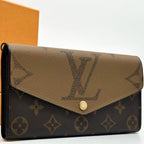 Louis Vuitton Portefeuille Sarah Reverse Giant Wallet