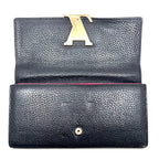 Louis Vuitton Portefeuille Capucines Noir Gold Wallet — view 3