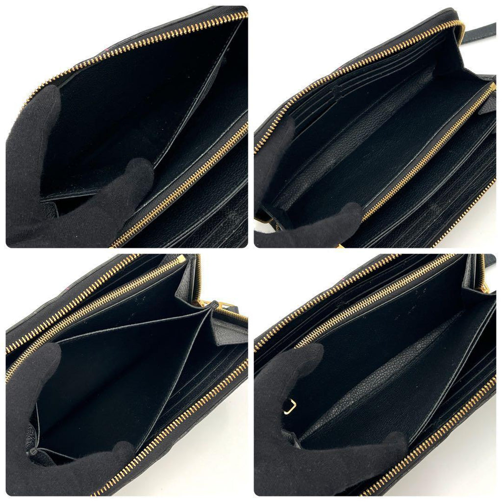Louis Vuitton Monogram Empreinte Zippy Wallet — view 4