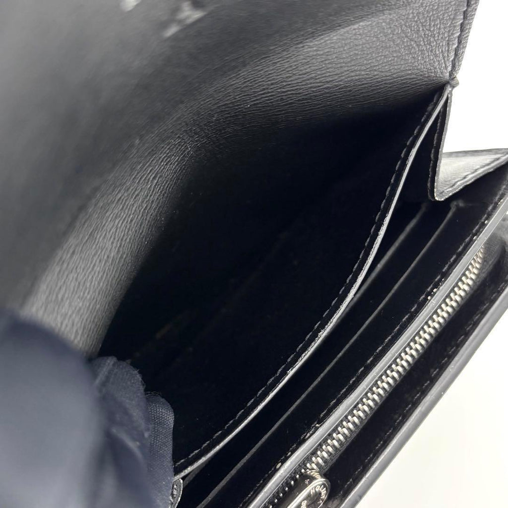 Louis Vuitton Mahina Portefeuille Iris Compact Noir Wallet — view 6