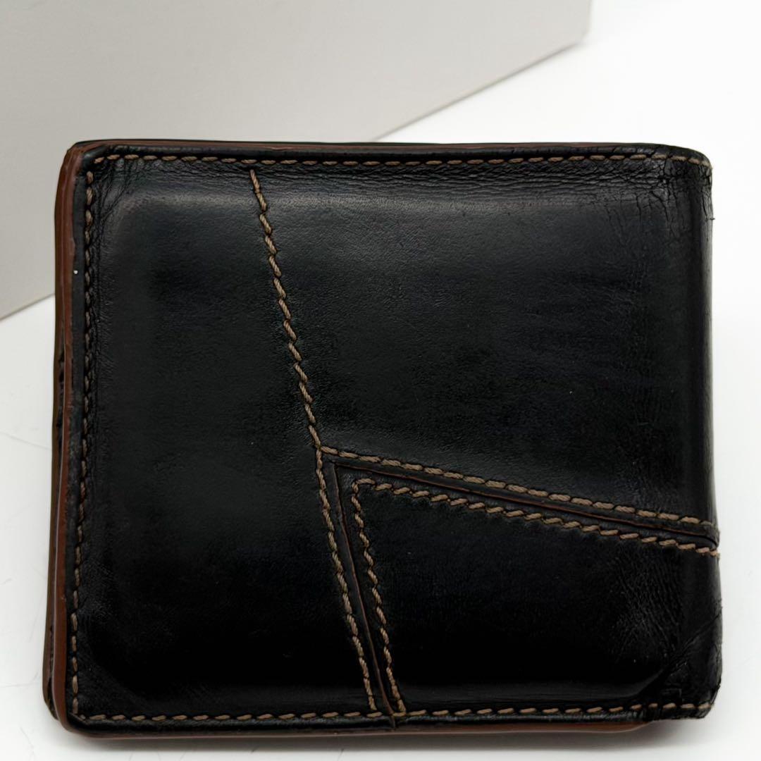 Loewe Puzzle Bifold Wallet Leather Black Compact Anagram — view 3