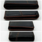 Loewe Puzzle Bifold Wallet Leather Black Compact Anagram — view 4