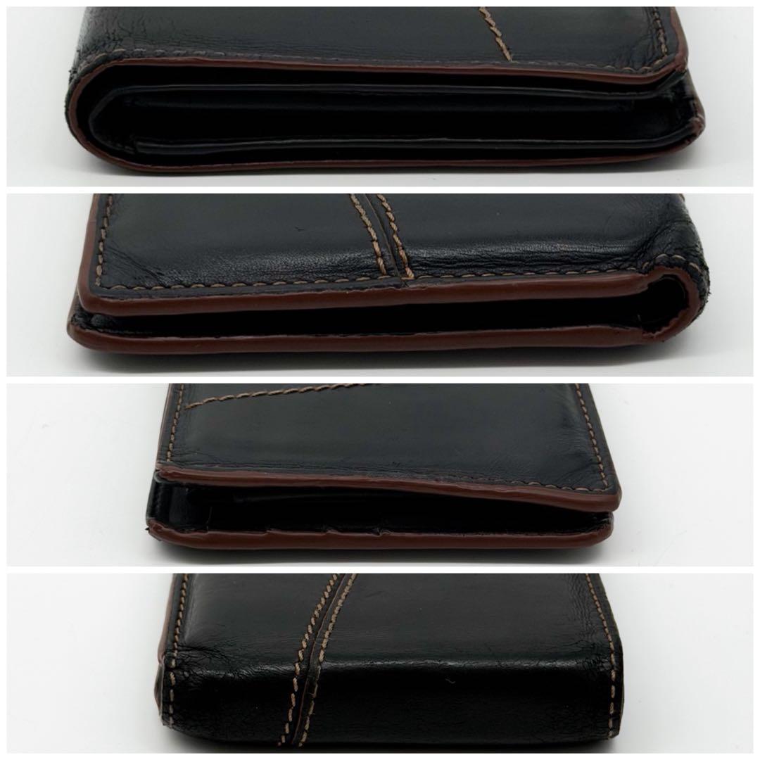 Loewe Puzzle Bifold Wallet Leather Black Compact Anagram — view 4