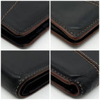 Loewe Puzzle Bifold Wallet Leather Black Compact Anagram — view 5
